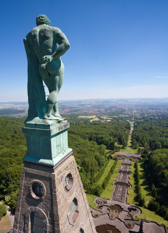 Herkules - Blick auf Kassel, Foto: MHK, Arno Hensmanns